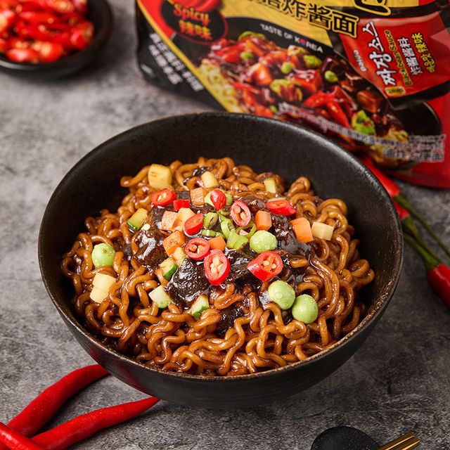 Eight Ways Korean Fried Bean Sauce Noodles