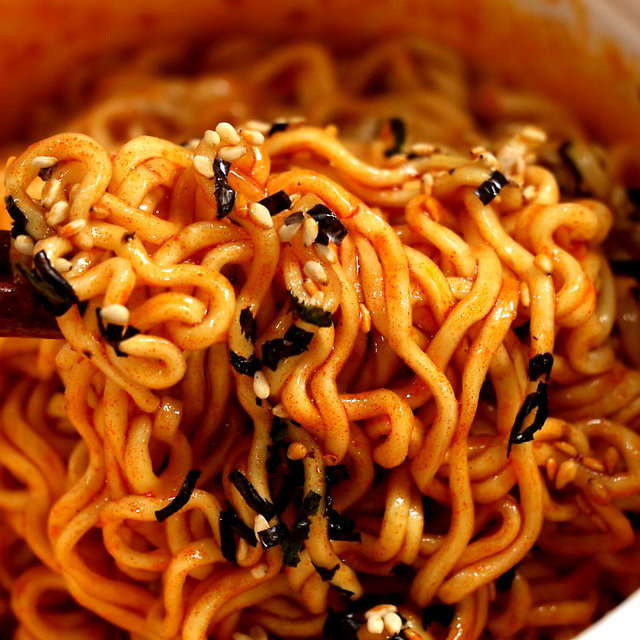 Samyang turkey noodle bowl imported from South Korea