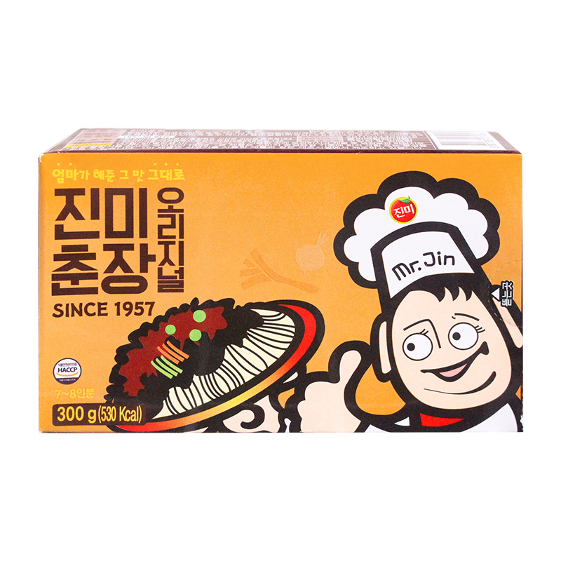 韩国真味春酱酱料拌酱进口韩式炸酱面专用酱黑酱杂酱面拌面调料
