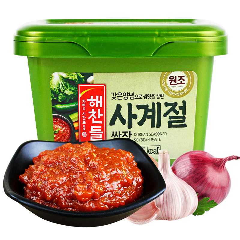 韩国好餐得包饭酱进口韩式石锅拌饭酱蔬菜烤肉蘸酱专用蘸料酱料 - 图0