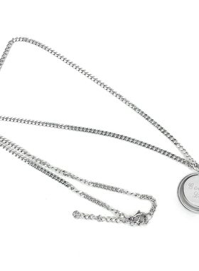 轻奢简约百搭个性项链钛钢男女