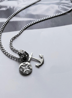 钛钢男女轻奢小众简约百搭项链