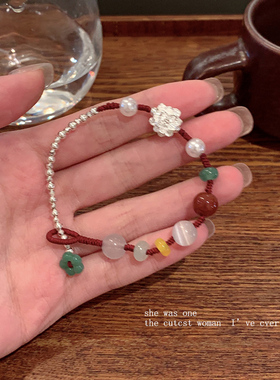 多宝小莲花碎银手链2024新款