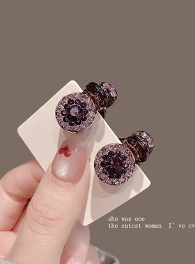 闪钻迷你小抓夹刘海前额碎发