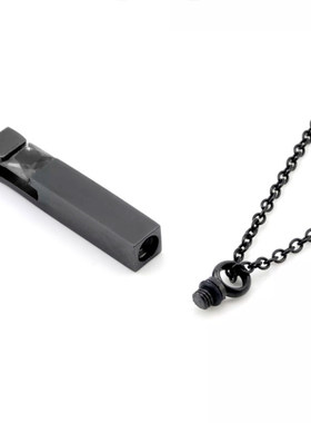 不锈钢火葬纪念珠宝立方纪念盒项链吊坠纪念品宠物诞生石饰品礼物