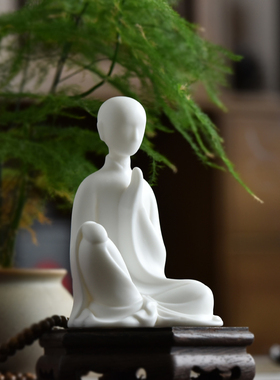 无相佛新中式风德化白瓷工艺礼品