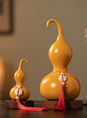 大号陶瓷葫芦摆件客厅玄关办公室招财镇宅吉祥物福禄葫芦工艺品