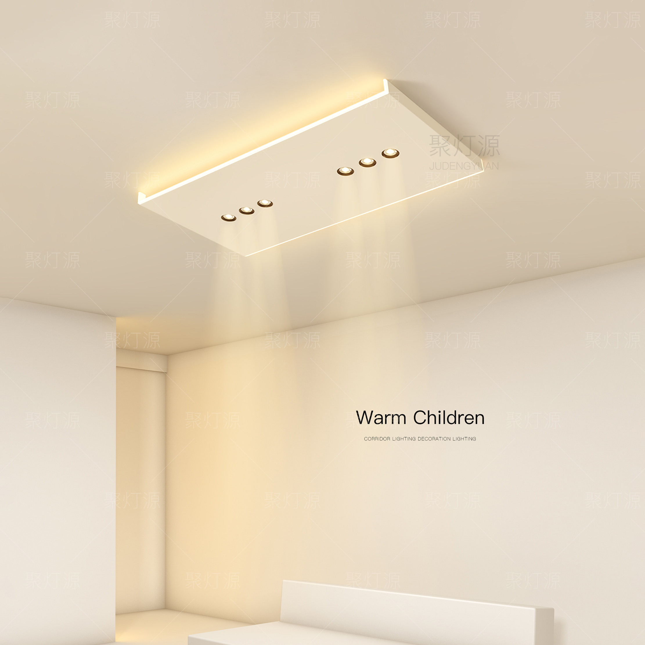 创意超薄无主灯简约现代led吸顶灯智能客厅灯大气餐厅卧室灯具,淘宝优惠券,粉丝福利购,淘宝优惠卷