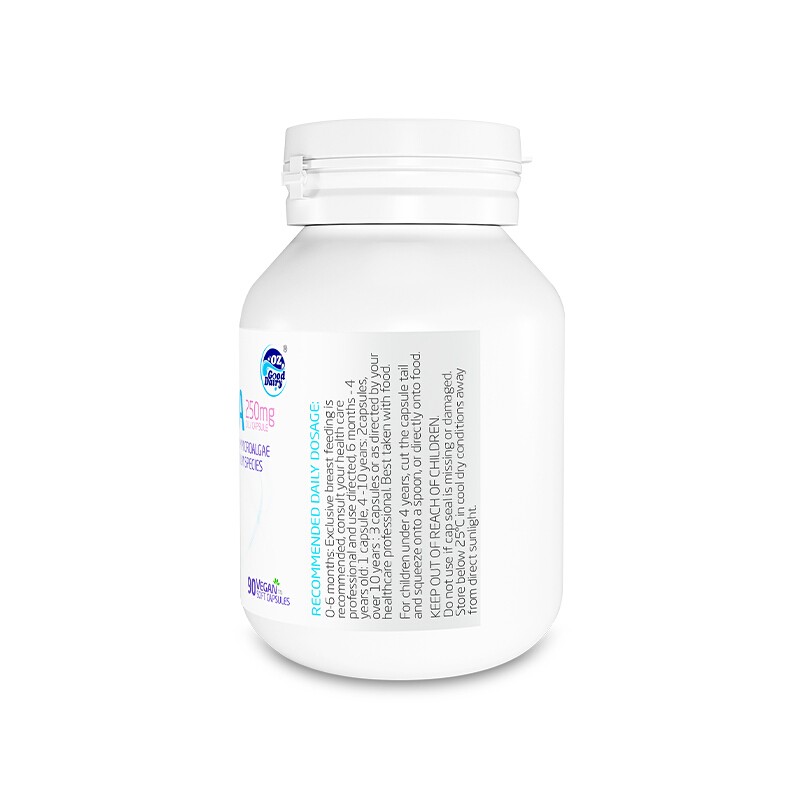 澳乐乳澳大利亚旗舰店正品DHA藻油胶囊儿童宝宝海藻油100mg粒植物