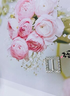 diy手工日字扣合金花心