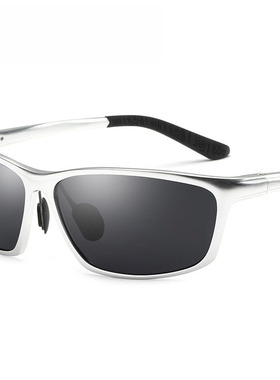 铝镁男士偏光防紫外线太阳镜