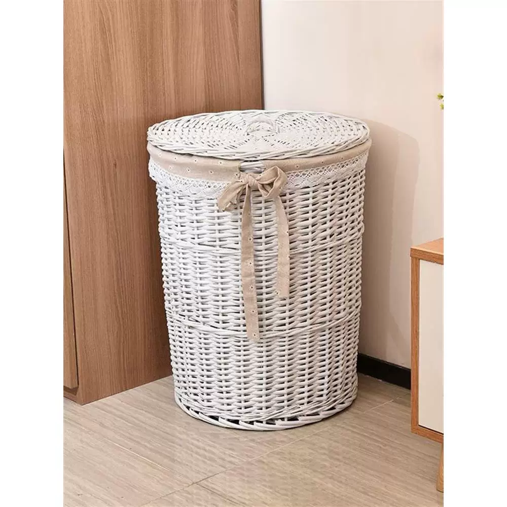 Big cloth, woven laundry basket, storage basket