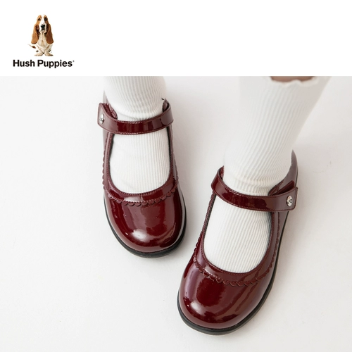 Обувь для кожаной обуви, осенний наряд маленькой принцессы в английском стиле, модель весна/осень 2021 года, мягкая подошва