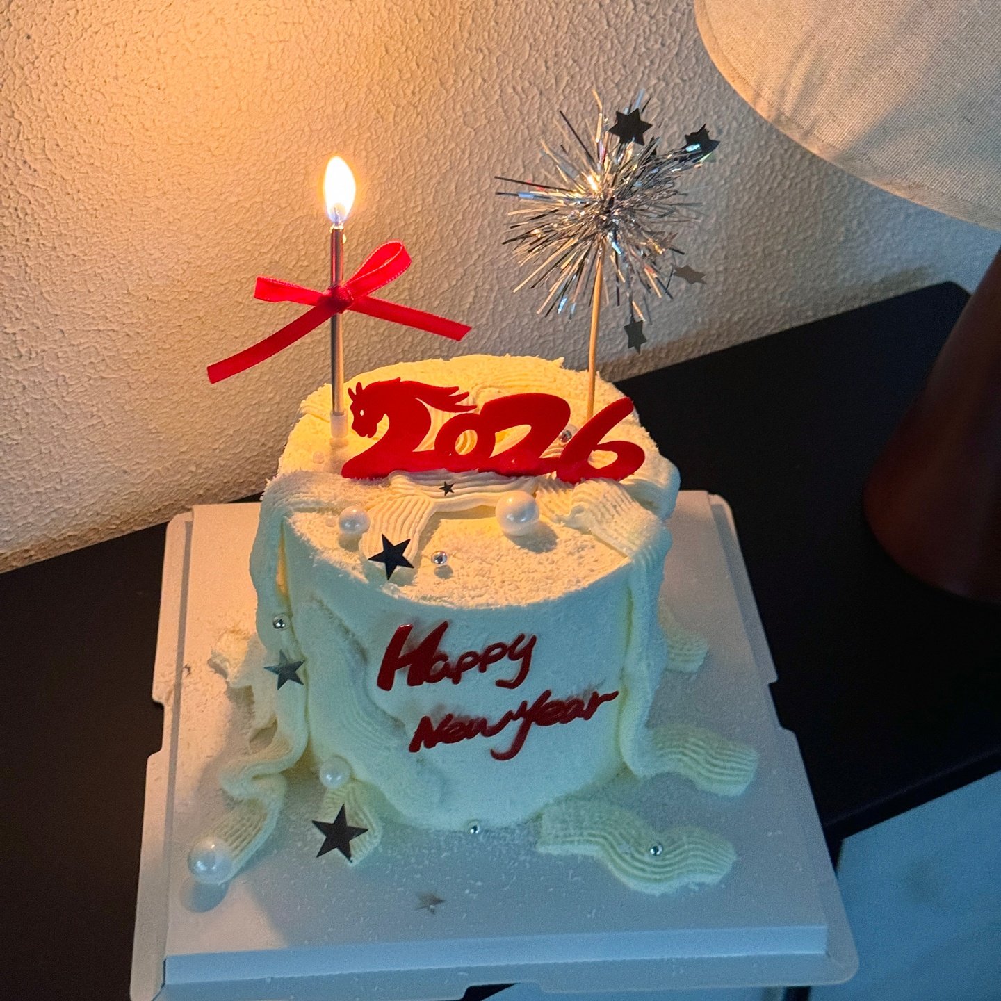 2026新年快乐亚克力蛋糕装饰插牌银色亮片五角星闪片星星烘焙装扮,淘宝优惠券,粉丝福利购,淘宝优惠卷