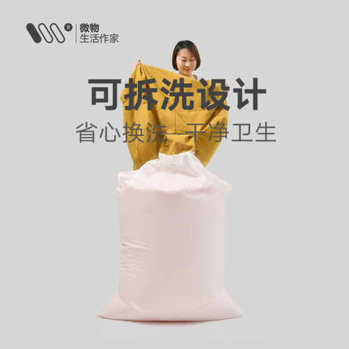 懒人沙发南瓜椅子榻榻米网红款单人阳台小型躺椅卧室客厅休闲豆袋 - 图3