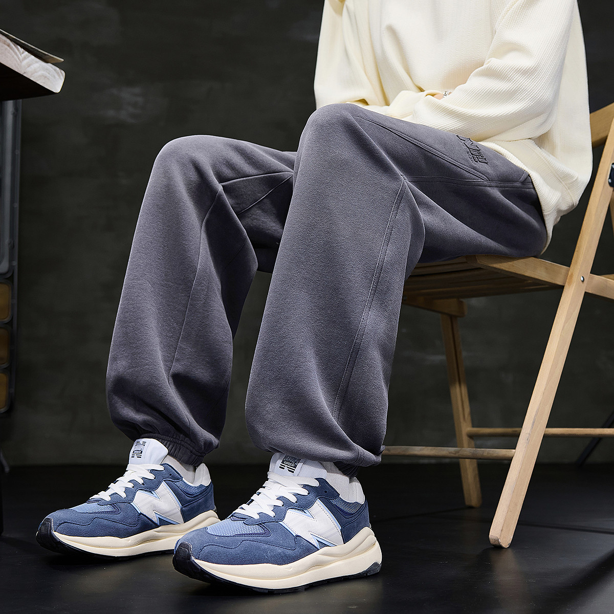 唐狮秋冬新款男生休闲裤宽松束腿运动长裤美式酷潮百搭男TUTA,淘宝优惠券,粉丝福利购,淘宝优惠卷