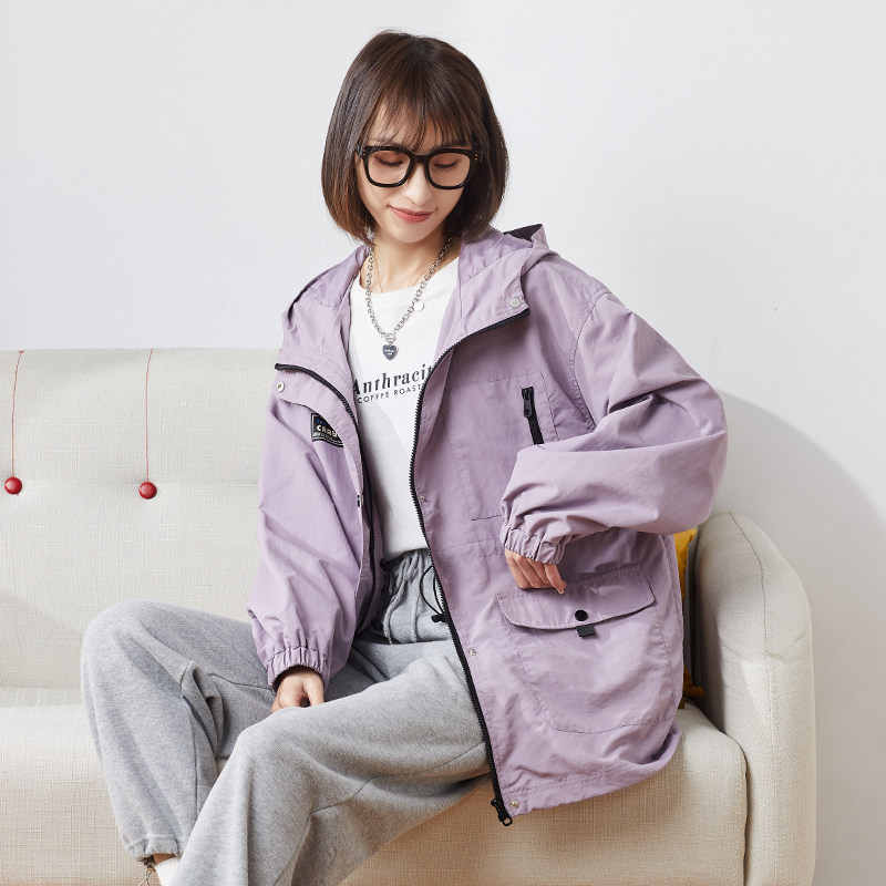 唐狮工装外套2022春秋新款宽松韩版 唐狮outlets店短外套