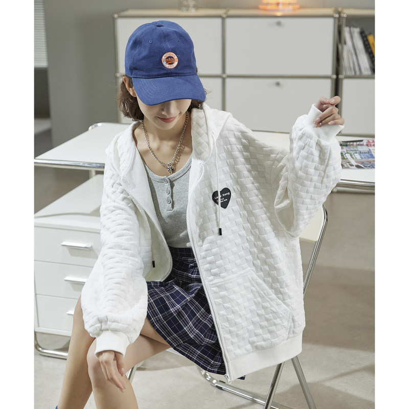 唐狮泡芙格外套2022年春秋新款上衣 唐狮outlets店短外套