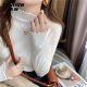 Tang Shi fungus bottoming shirt for women early autumn 2025 new style half turtleneck top layered with inner small shirt for women VB
