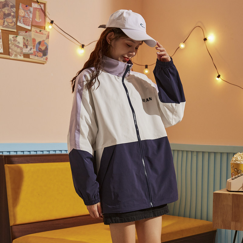 唐狮新款外套2022年春秋宽松感上衣 唐狮outlets店短外套