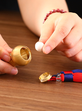 铜葫芦汽车挂件香薰装饰品