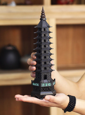 线香炉书房创意摆件宽和金属