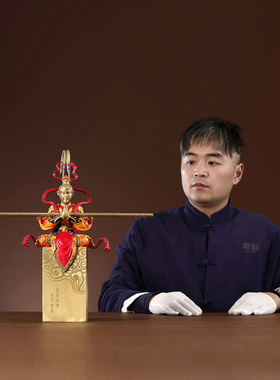 齐天大圣纯铜办公室送礼桌面装饰