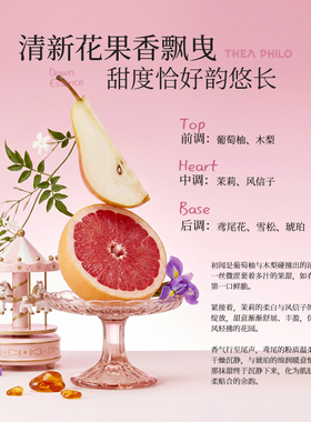 THEA PHILO/缇娅菲洛晨曦花园香水礼盒高级清新持久留香小众正品