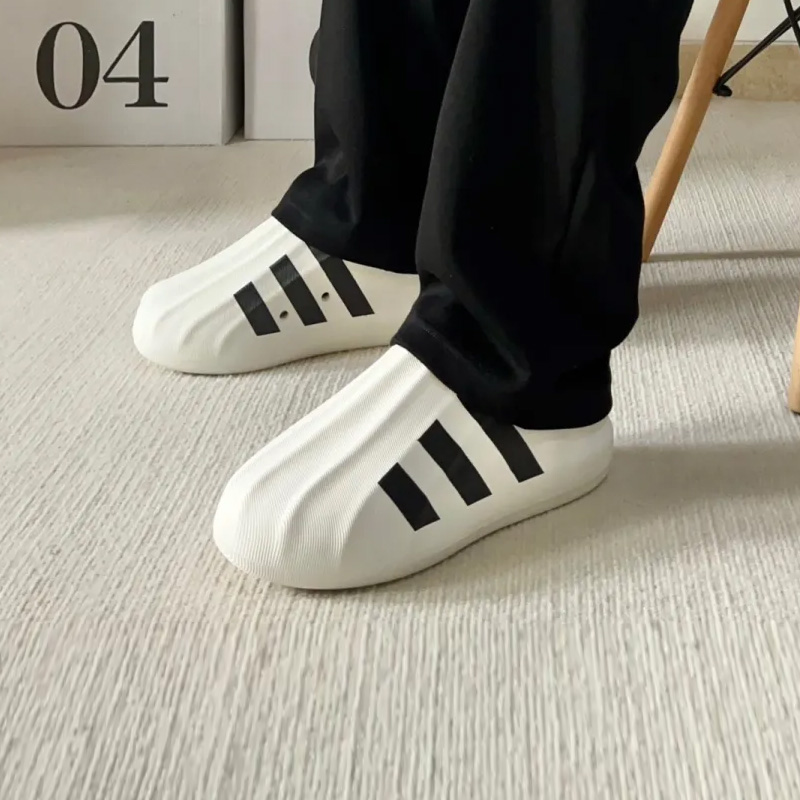 Adidas阿迪达斯adiFOM SUPERSTAR三叶草男女休闲运动鞋板鞋HQ8750 - 图2