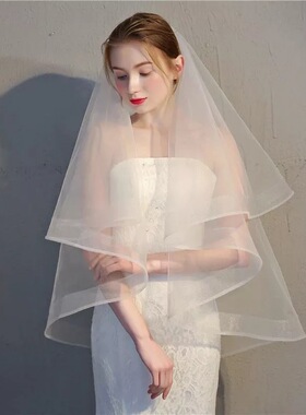 Bridal Veil Bachelor Party Double Bride To Be Photo Wedding