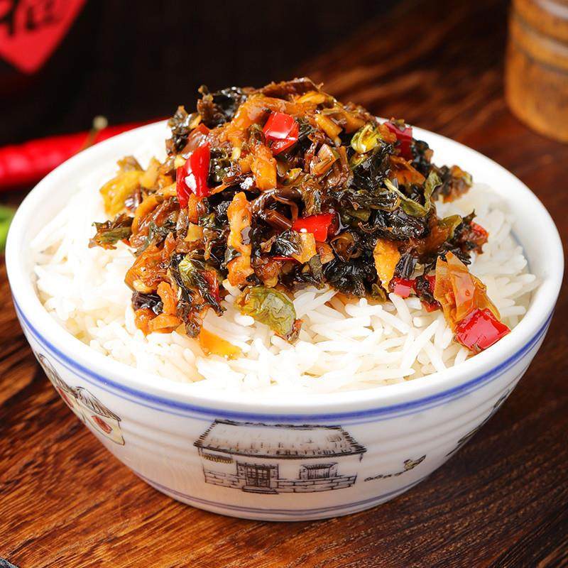湖南外婆菜正宗下饭菜瓶装农村特产香辣梅干菜腊肉开胃咸菜萝卜干