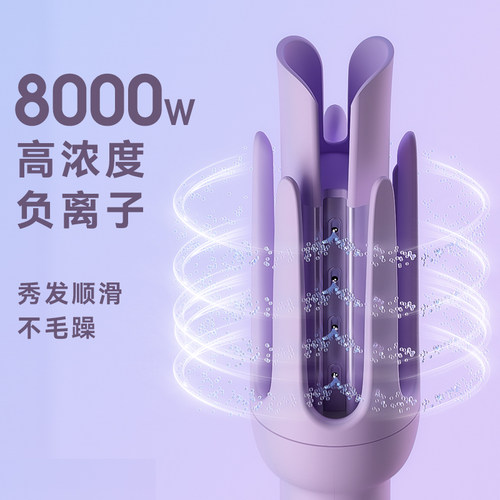 NKEK全自动卷发棒持久定型大波浪女懒人32mm电动负离子卷发神器 - 图0