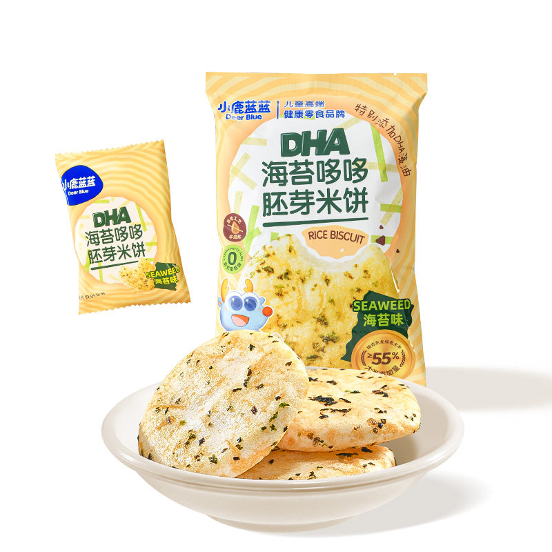 【满减专区】小鹿蓝蓝零食米饼溶豆果泥泡芙饼干 送婴儿辅食食谱,淘宝优惠券,粉丝福利购,淘宝优惠卷