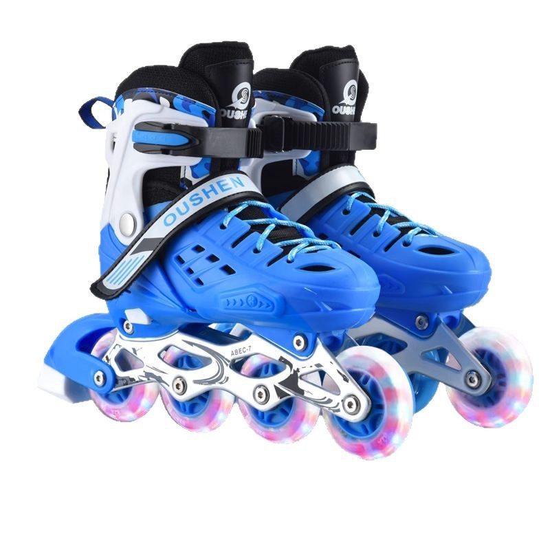 欧神溜冰鞋儿童款女男童旱冰滑轮滑冰轮滑鞋6-12初学者成人岁学生,淘宝优惠券,粉丝福利购,淘宝优惠卷
