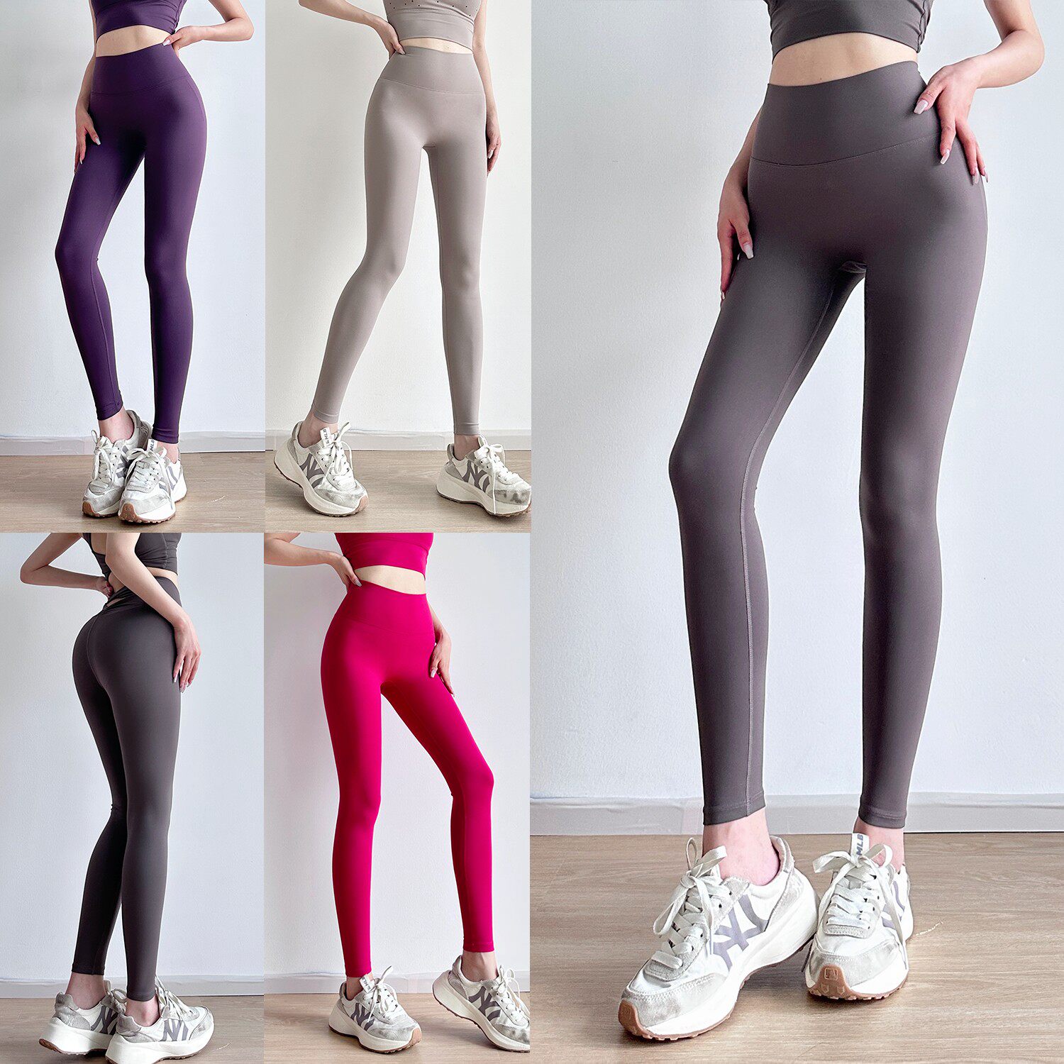 gogoyoga瑜伽裤女高腰裸感提臀高弹运动跑步普拉提训练健身裤外穿,淘宝优惠券,粉丝福利购,淘宝优惠卷