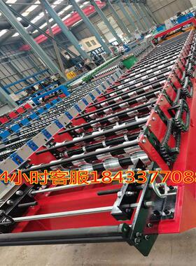 全自动南非常用750型梯形板彩钢压瓦机 快速成型 剪切 出品