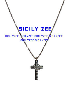 SIZEE项链嘻哈欧美百搭吊坠