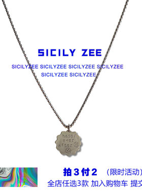 SIZEE钛钢不掉色吊坠礼物项链