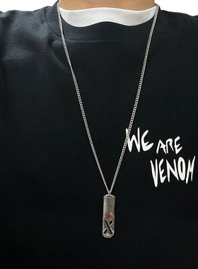 情人节吊坠情侣姓氏项链ins礼物