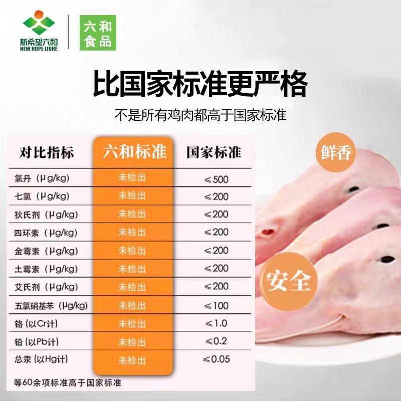 六和鸭货生鲜8斤组合鸭血鸭头鸭脖鸭锁骨鸭翅鸭掌/鸭舌肠胗肝食管