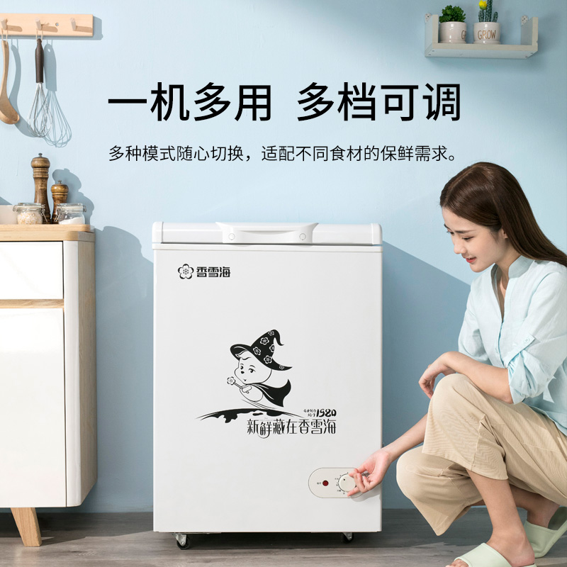 香雪海一级节能小冰柜家用商用冷冻柜迷你冰柜小型无霜冷藏小冷柜 香雪海一级节能小冰柜家用商用冷冻柜迷你冰柜小型无霜冷藏小冷柜
