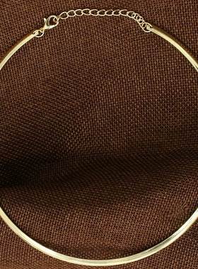 欧美朋克金属细项圈项链女 jewelry women necklace collar