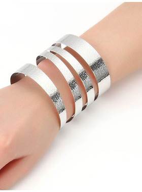 bracelets women jewelry wide cuff 朋克手镯欧美夜店手环女