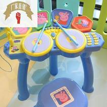 Childrens frame Drums Small Drum Knocks Simulation Jazz Drum Beginology Practice Drum Baby Music Toy