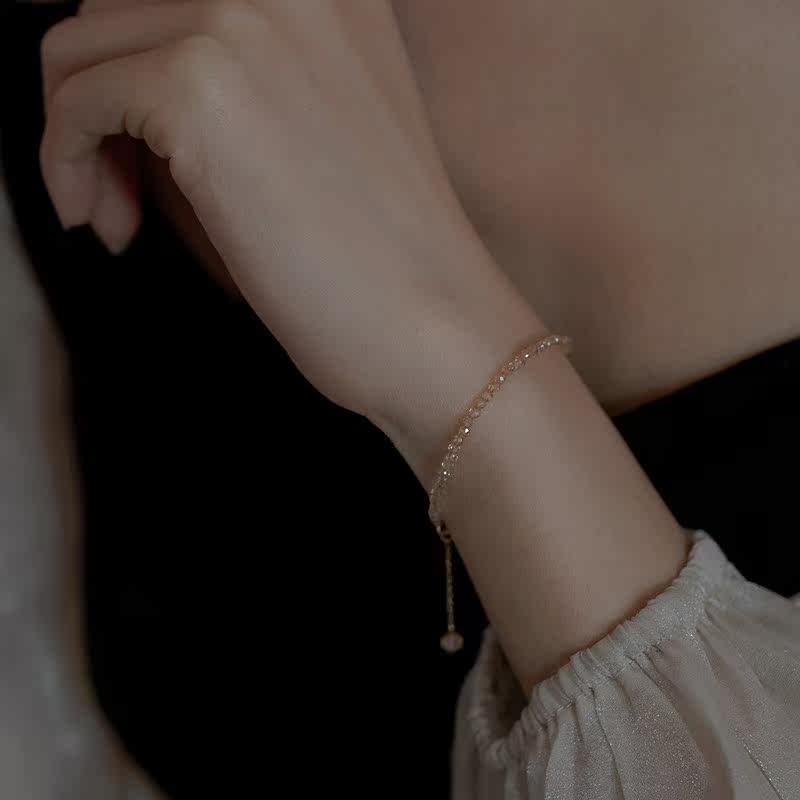 小众轻奢璀璨定制14k包金施家手链 佳莫儿手链