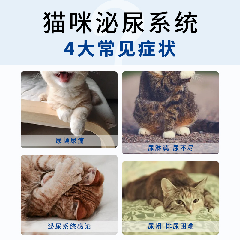 GFC利石通宠物猫尿通猫泌尿膀胱结晶排尿困难尿道修护保健品 - 图1