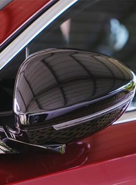 标致508L后视镜罩 新标志508l改装专用后视镜盖框 倒车镜装饰贴