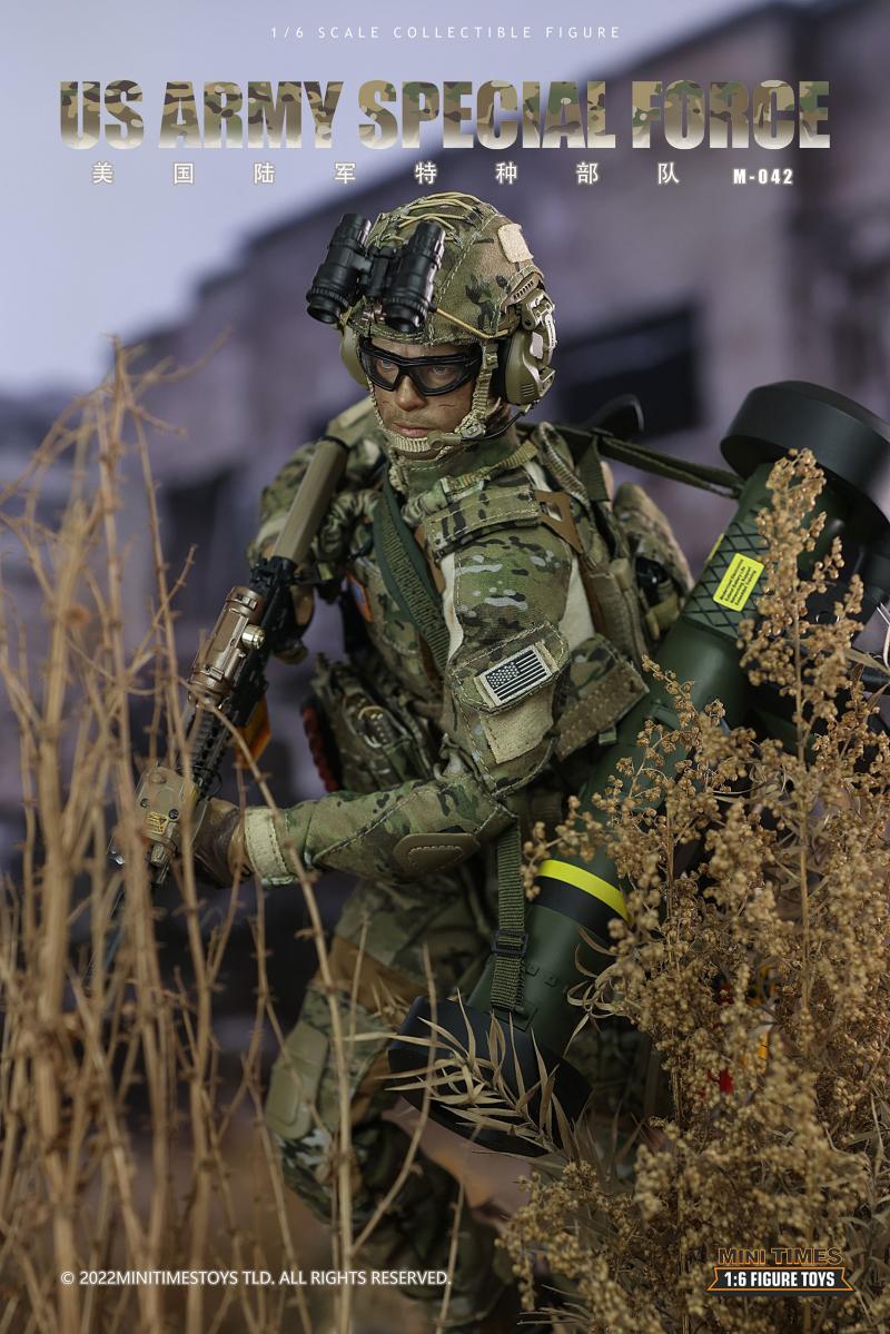 现货新品Minitimes1/6手办兵人模型M042美国陆军特种部队军事模型-图2