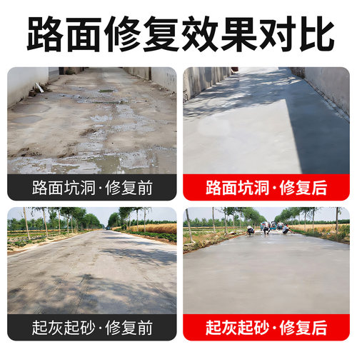 水泥地面高强度修补料混凝土路面裂缝防水地坪快速修复剂砂浆材料 - 图2