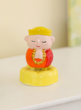 可爱Q版西游记陶瓷转转摆件